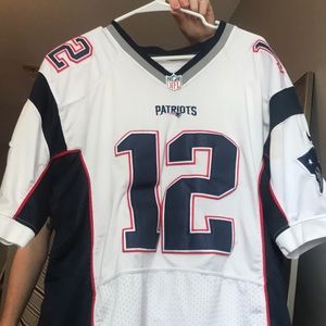 Tom Brady Away jersey #12